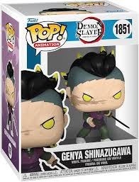 Pop Animation Demon Slayer Genya Shinazugawa Vinyl Figure