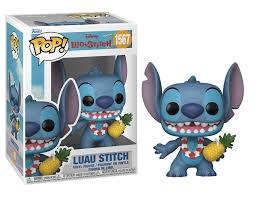 Pop Disney Lilo and Stitch Luau Stitch Vinyl Figure