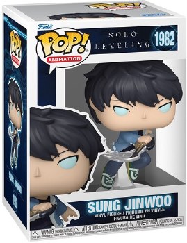 Pop Animation Solo Leveling Sung Jinwoo Vinyl Figure