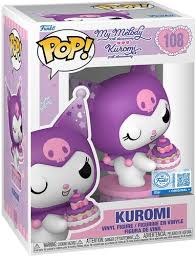 Pop Hello Kitty Kuromi 20th Anniversary Cake Vinyl Figure