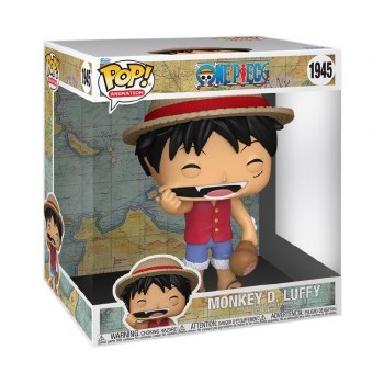 Pop Animation One Piece Monkey D Luffy Jumbo 10" Vinyl Figure