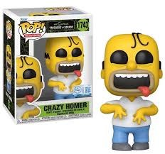 Pop Television The Simpsons Treehouse of Horror Crazy Homer Vinyl Figure