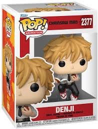 Pop Animation Chainsaw Man Denji with BookVinyl Figure