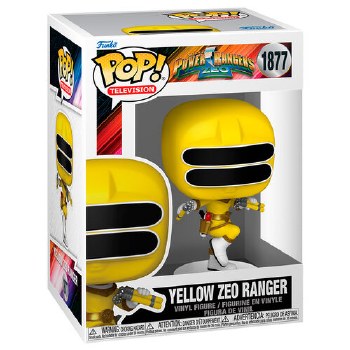 Pop Television Power Rangers Zeo Yellow Ranger Vinyl Figure