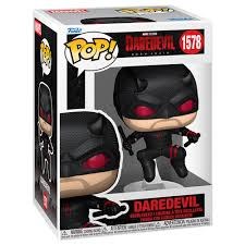 Pop Daredevil Born Again Season 2 Black Vinyl Figure