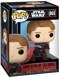 Pop Star Wars Anakin Skywalker Jedi General Vinyl Figure