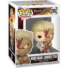 Pop Animation Attack on Titan Reiner Braun Armored Vinyl Figure
