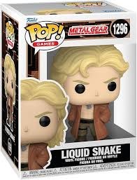 Pop Games Metal Gear Solid Liquid Snake Vinyl Figure