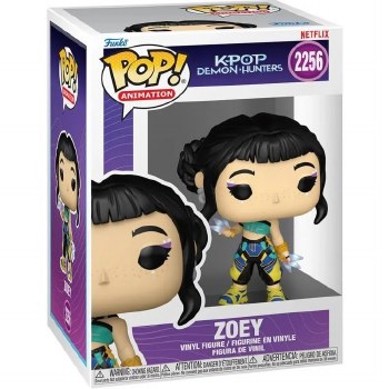 Pop Animation KPop Demon Hunters Zoey Vinyl Figure