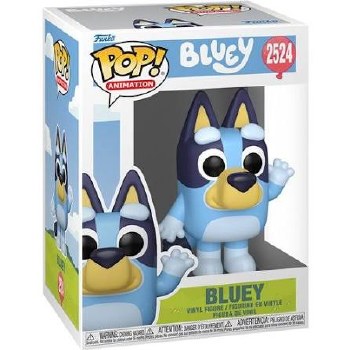 Pop Animation Bluey Waving Vinyl Figure