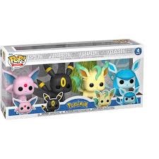 Pop Games Pokemon Eevee Evolutions Vinyl Figures 4-Pack