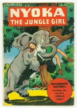 Nyoka, the Jungle Girl #9