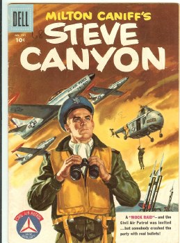 Four Color #737 Steve Canyon