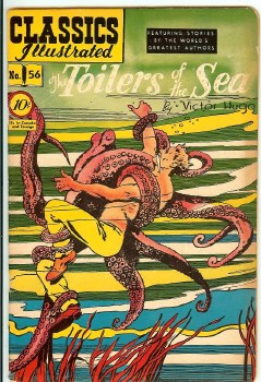 Classics Illustrated #56 Toilers of the Sea HRN-55