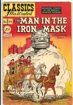 Classics Illustrated #54 Man in the Iron Mask HRN-55