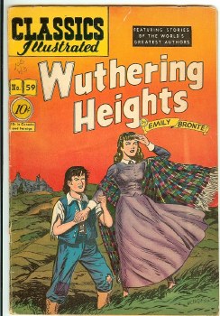 Classics Illustrated #59 Wuthering Heights HRN-60