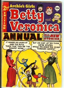 Archie's Girls Betty and Veronica Annual #2