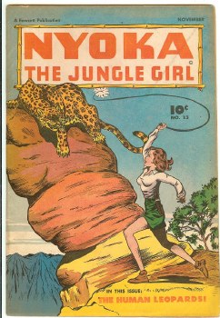 Nyoka the Jungle Girl #13