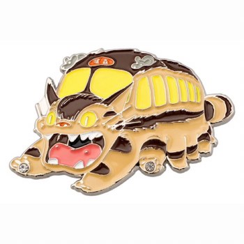 Studio Ghibli My Neighbor Tororo Cat Bus Metal Brooch