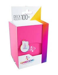 Gamegenic Deck Holder 100+ Pink Deck Box