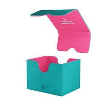 Gamegenic Sidekick 100+ XL Convertible Teal/Pink Deck Box