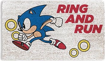 Sonic Ring And Run Doormat