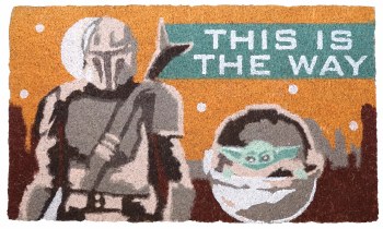 Star Wars Mandalorian This Is The Way Doormat