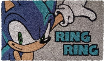 Sonic Ring Ring Doormat