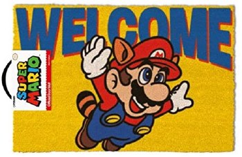 Super Mario Bros Welcome Doormat