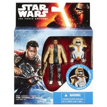 Star Wars Force Awakens Finn Starkiller Base Armor 3.75" Action Figure Star Wars Force Awakens Finn Starkiller Base Armor 3.75" Action Figure