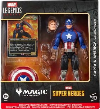 Marvel Legends Magic the Gathering Captain America Avengers Twilight 6" Figure