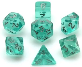 Dice Set Small Lake Color 7-Piece