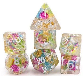 Dice Set Citrus Family 7-Piece