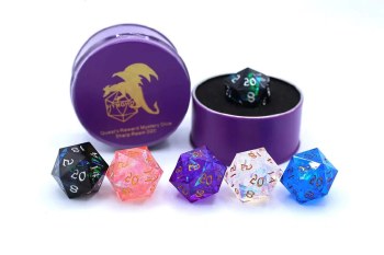 Quest's Reward Mystery Dice Sharp Resin D20