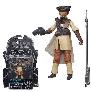 Star Wars Leia Organa Boushh Black Series #17 Action Figure (International Version)