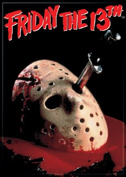 Friday the 13th Jason Mask Magnet