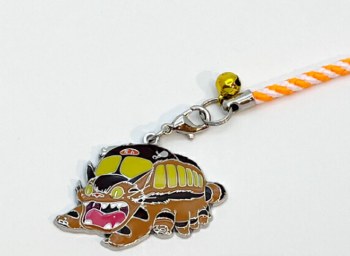 Studio Ghibli My Neighbor Totoro Cat Bus Metal Charm Strap