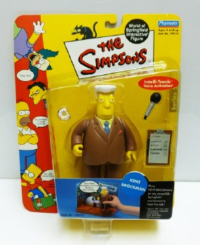 Simpsons Kent Brockman Action Figure