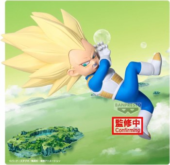 Dragon Ball Daima Super Saiyan 3 Vegeta Mini with Panel Figure