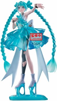 Hatsune Miku Clearluxe Emerald Gem Evolve Figure