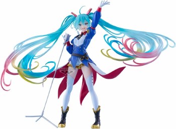 Gundam 45th x Hatsune Miku Evolve Gundam Collaboration Figure