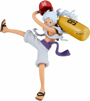 One Piece Monkey D Luffy Gear 5 II Battle Record Collection Figure