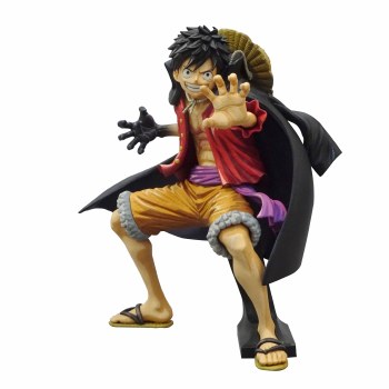 One Piece The Monkey D Luffy Wanokuni Manga Dimensions King of Artist Figure