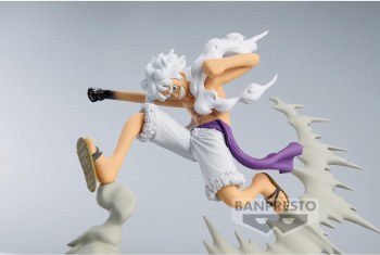 One Piece Monkey D Luffy Gear 5 Senkozekkei Figure