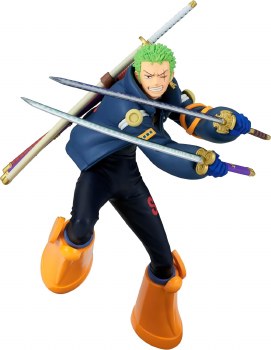 One Piece Roronoa Zoro Egghead Battle Record Collection Figure