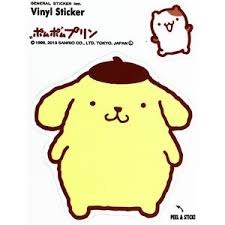 Sanrio Pom Pom Vinyl Sticker