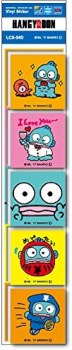 Sanrio Hangyodon 5 Piece Vinyl Sticker