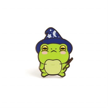 LuxCups Frog Magic Cloisonne Pin
