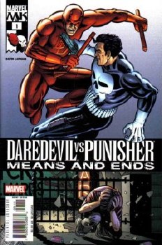 Daredevil vs Punsher Means and Ends #1