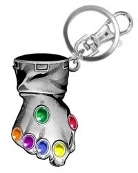 Thanos Infinity Gauntlet Pewter Keychain